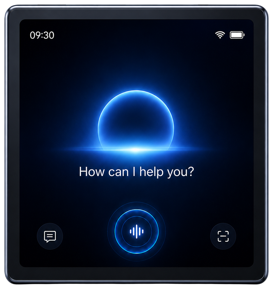 AI Native Phone assistant interface